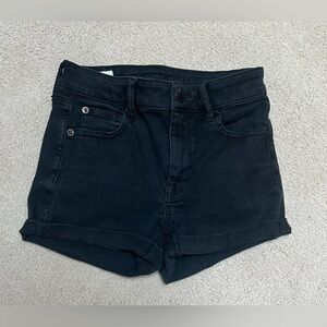 American Eagle Outfitters Black Jean Shorts